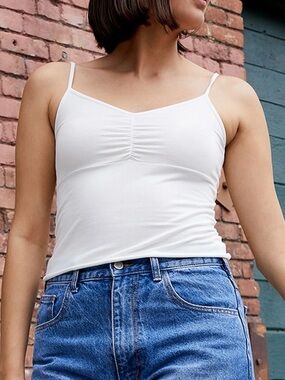 Brandy Melville Gina Cinched Tank Top